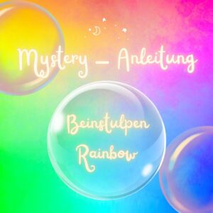 Mystery-Anleitung für Beinstulpen "RAINBOW"