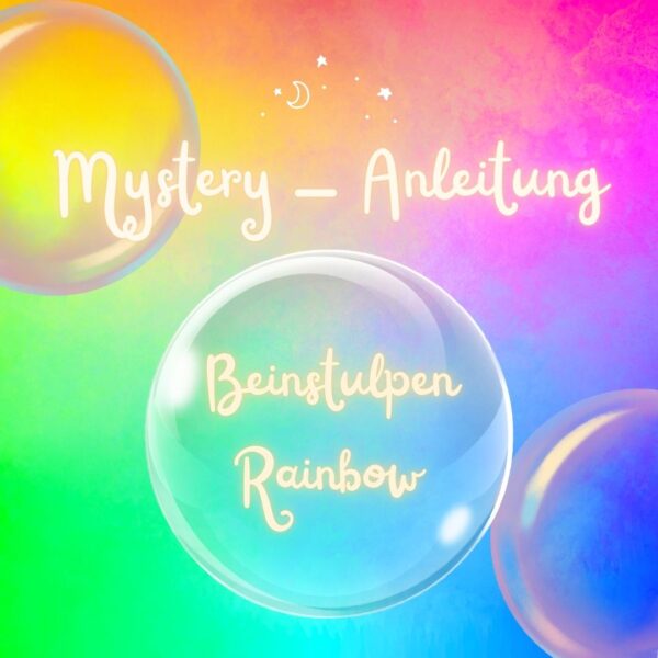 Mystery-Anleitung für Beinstulpen "RAINBOW"