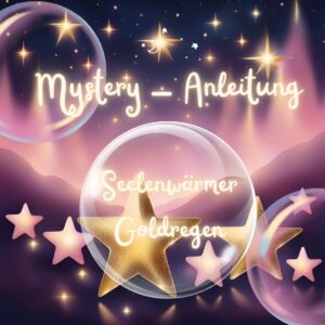 Mystery-Anleitung für Seelenwärmer „GOLDREGEN"