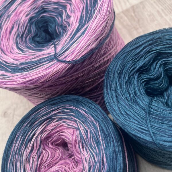 Bobbelset "EVERLASTING GALAXY" - 2.500m mit 4 Fäden – Bild 3