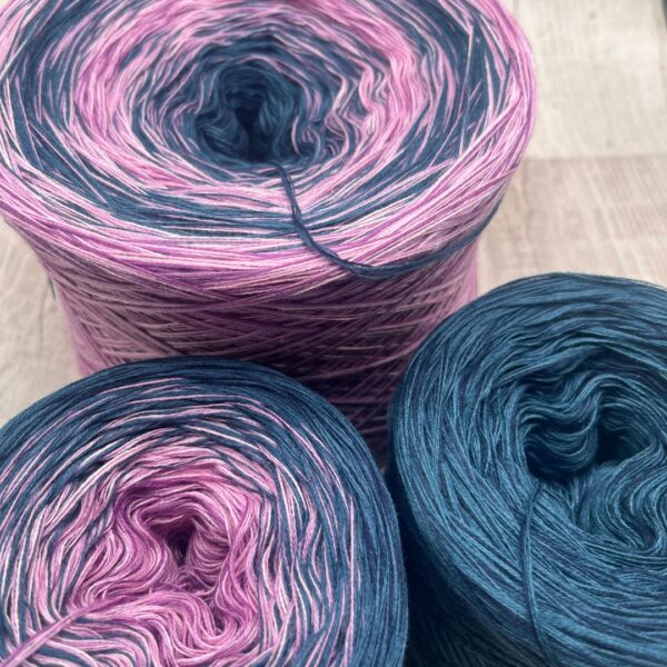 Bobbelset "EVERLASTING GALAXY" - 2.500m mit 4 Fäden – Bild 2