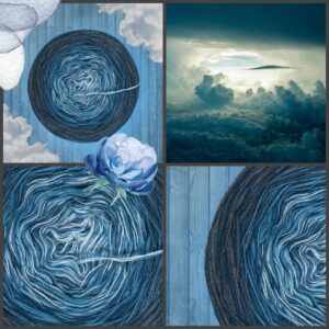 Bobbel "COSMIC CLOUD" - 1.250m mit 4 Fäden