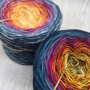 Bobbelset "BLACK&WHITE GALAXY BUNDLE" - 3.000m mit 4 Fäden
