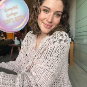 Garnpaket "CARDIGAN SOFT ROSE" - 1.500m mit 4 Fäden