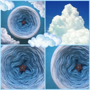 Bobbel "CLOUDY" - 500m mit 4 Fäden