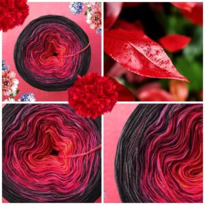Bobbel "FIREFLOWER" - 500m mit 4 Fäden