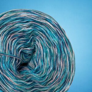 Bobbel "BLUE BEAUTY" - 500m mit 4 Fäden