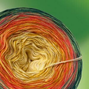 Bobbel "TULPENFELD" - 1.500m mit 4 Fäden