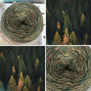Bobbel "WALDGEIST" - 1.000m mit 4 Fäden