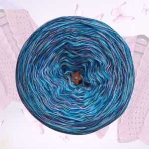 Garnpaket Ergänzung Cardigan "HOLY NIGHT 2" - 200m mit 4 Fäden