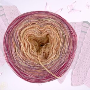 Garnpaket Ergänzung Cardigan "HOLY NIGHT 37" - 200m mit 4 Fäden