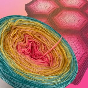 Garnpaket für Hexagon-Blanket BAUCIS / PHILEMON 1
