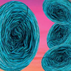 Bobbel "MEER-WELT" - 1.000m mit 4 Fäden