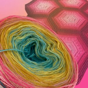 Garnpaket für Hexagon-Blanket BAUCIS / PHILEMON 9