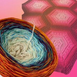 Garnpaket für Hexagon-Blanket BAUCIS / PHILEMON 12
