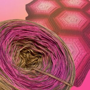 Garnpaket für Hexagon-Blanket BAUCIS / PHILEMON 17