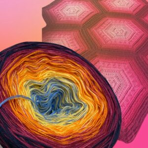 Garnpaket für Hexagon-Blanket BAUCIS / PHILEMON 20
