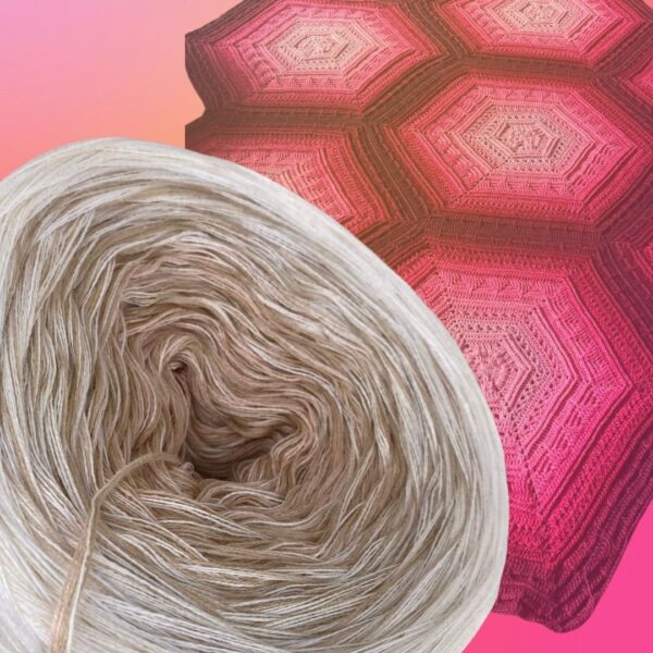 Garnpaket für Hexagon-Blanket BAUCIS / PHILEMON 44