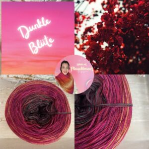Bobbel "DUNKLE BLÜTE"
