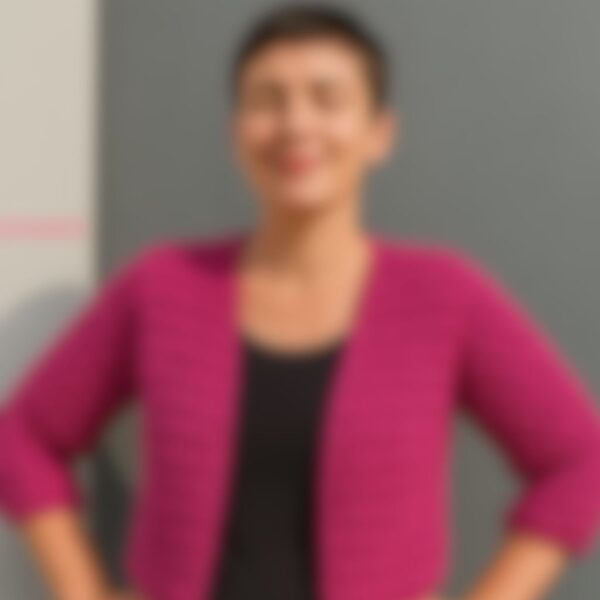 Häkelanleitung Mystery-Jacke "BOBBLEDREAM" – Bild 8
