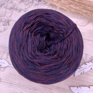 Bobbel "DARKBERRY-PERLE" 5 FÄDEN