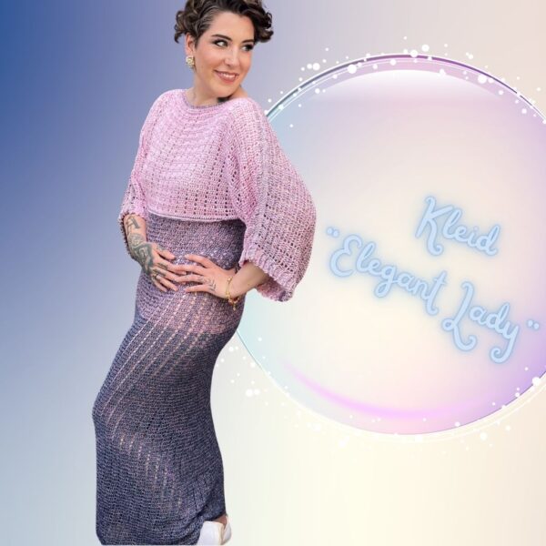 Häkelanleitung Kleid "ELEGANT LADY" – Bild 6