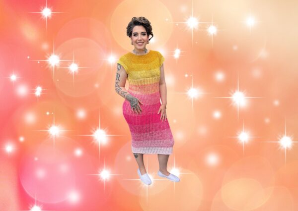 Häkelanleitung Sommerkleid "CURRY ROSE" – Bild 3