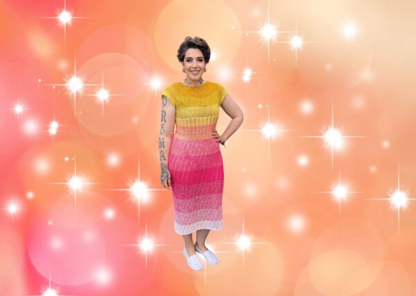 Häkelanleitung Sommerkleid "CURRY ROSE" – Bild 2