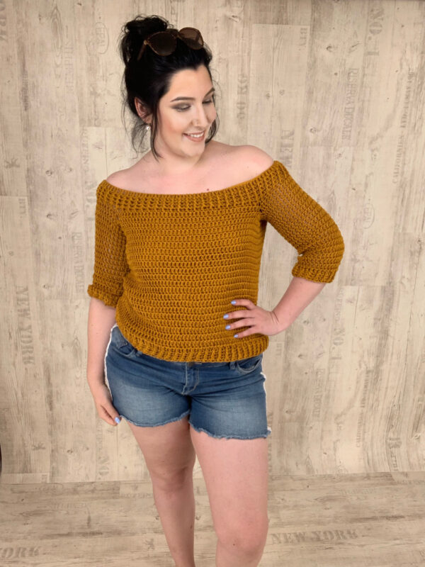 Häkelanleitung Pulli "CURRYTRAUM" – Bild 4