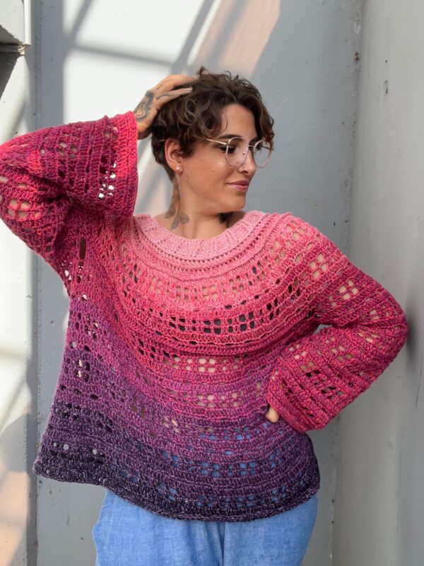 Häkelanleitung Pulli "ROADTRIP QUEEN" – Bild 2