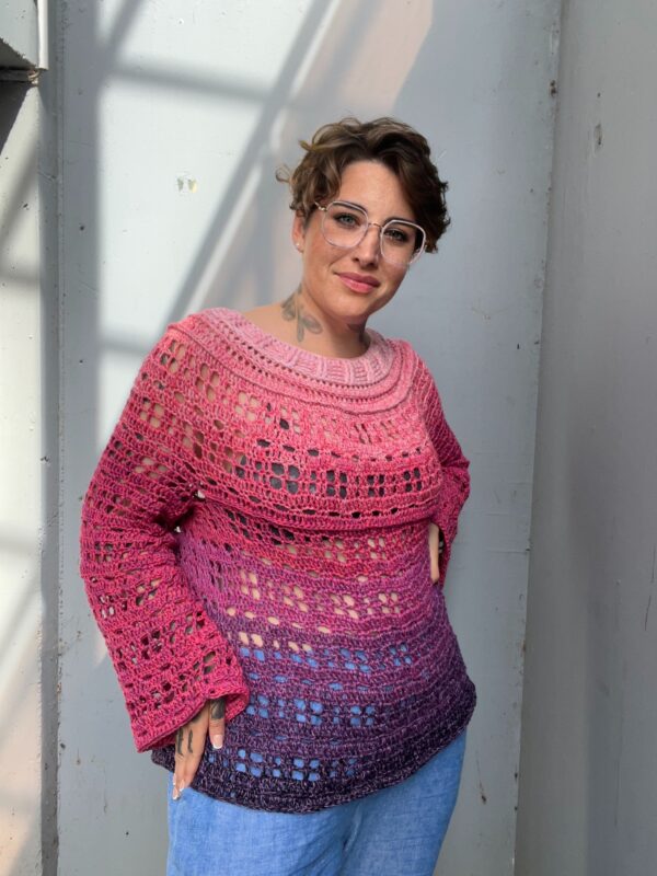 Häkelanleitung Pulli "ROADTRIP QUEEN" – Bild 3
