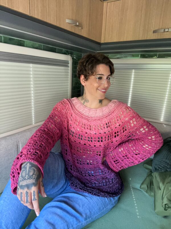 Häkelanleitung Pulli "ROADTRIP QUEEN" – Bild 17