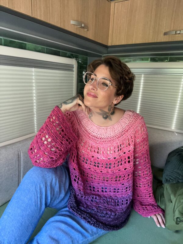 Häkelanleitung Pulli "ROADTRIP QUEEN" – Bild 12