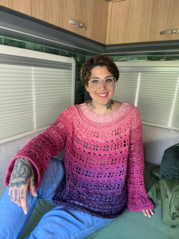Häkelanleitung Pulli "ROADTRIP QUEEN" – Bild 11