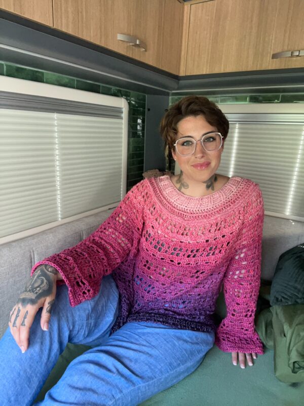Häkelanleitung Pulli "ROADTRIP QUEEN" – Bild 8