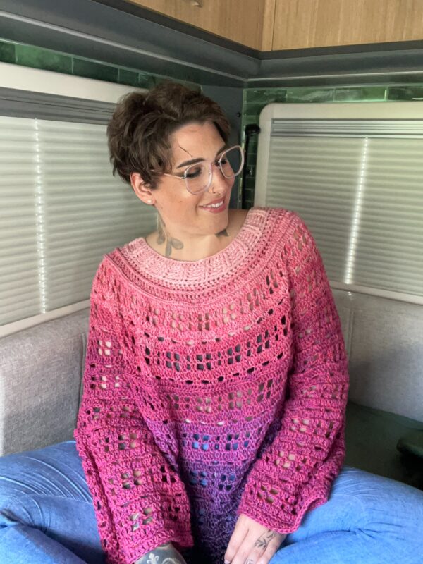 Häkelanleitung Pulli "ROADTRIP QUEEN" – Bild 15