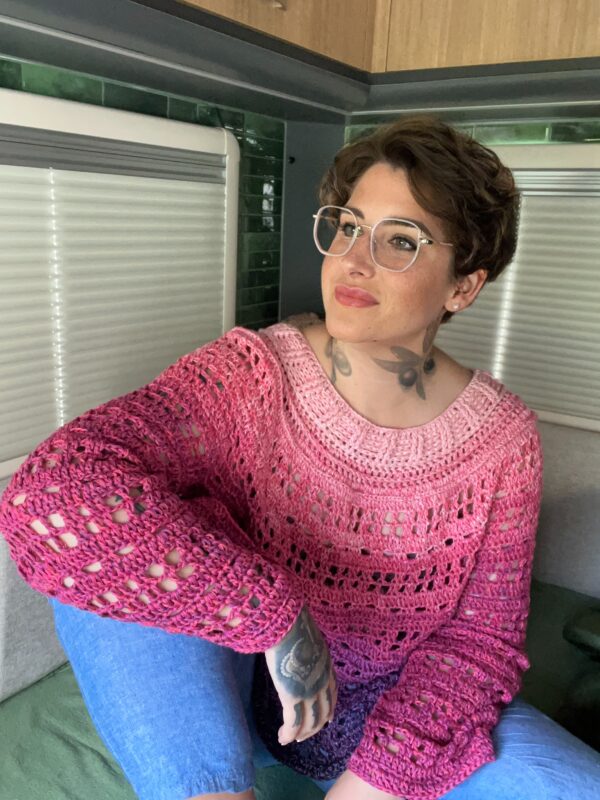 Häkelanleitung Pulli "ROADTRIP QUEEN" – Bild 14