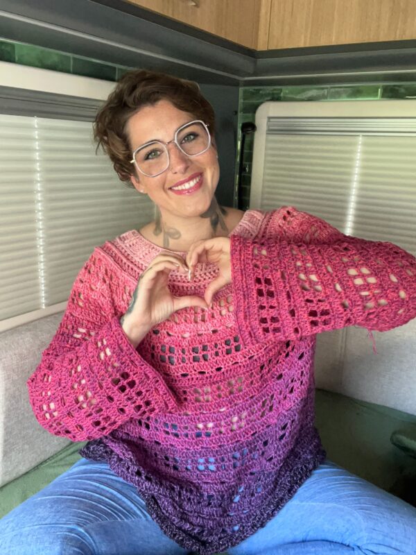 Häkelanleitung Pulli "ROADTRIP QUEEN" – Bild 10