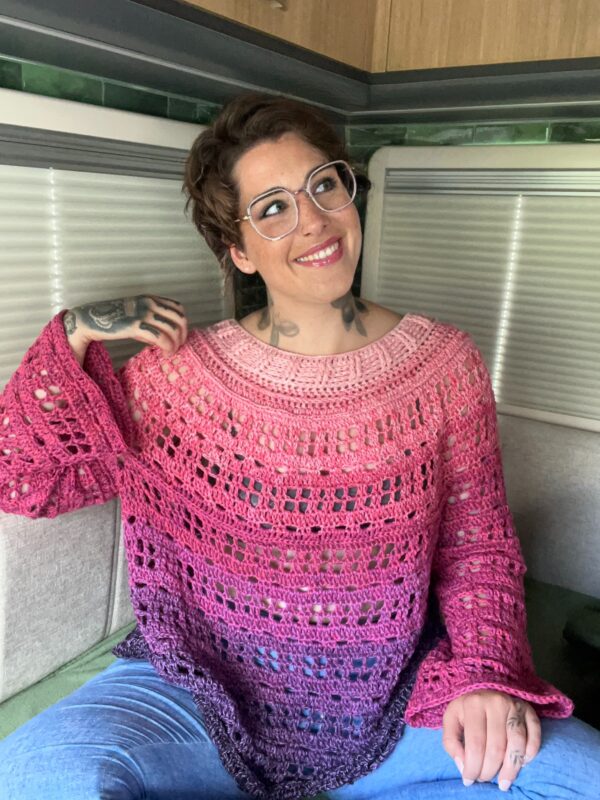 Häkelanleitung Pulli "ROADTRIP QUEEN" – Bild 9
