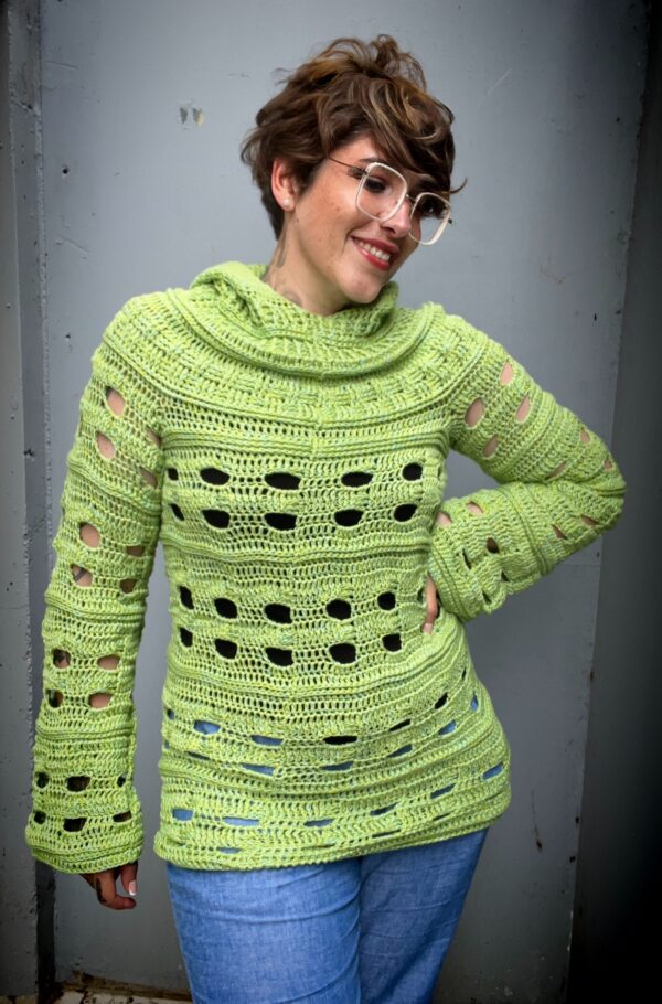 Häkelanleitung Hoodie "FROSCHKÖNIG" – Bild 2