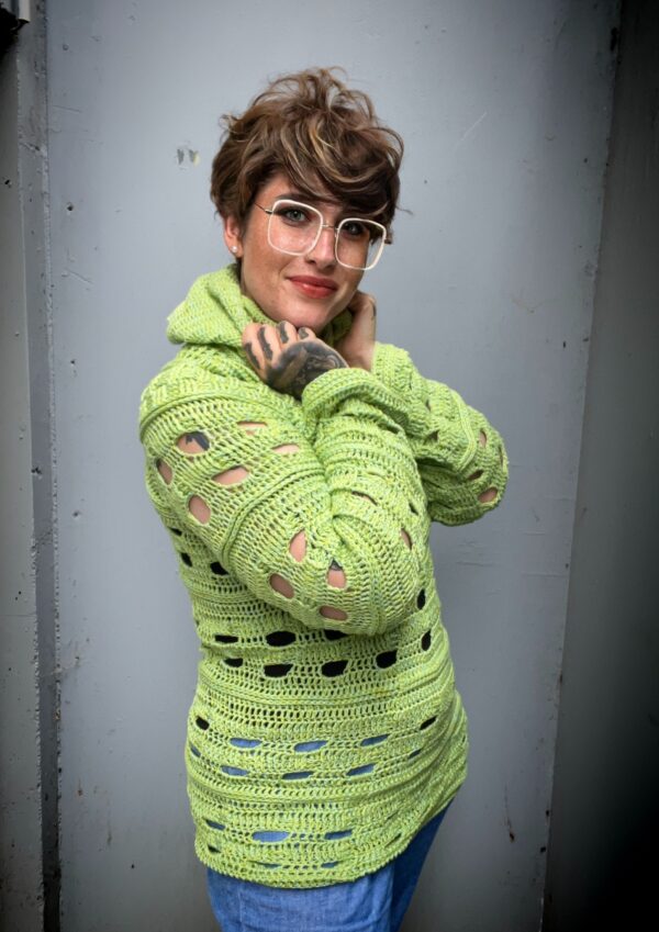 Häkelanleitung Hoodie "FROSCHKÖNIG" – Bild 3