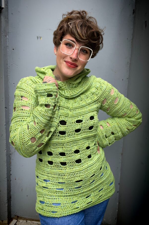 Häkelanleitung Hoodie "FROSCHKÖNIG" – Bild 7