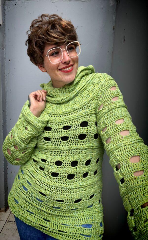 Häkelanleitung Hoodie "FROSCHKÖNIG" – Bild 8