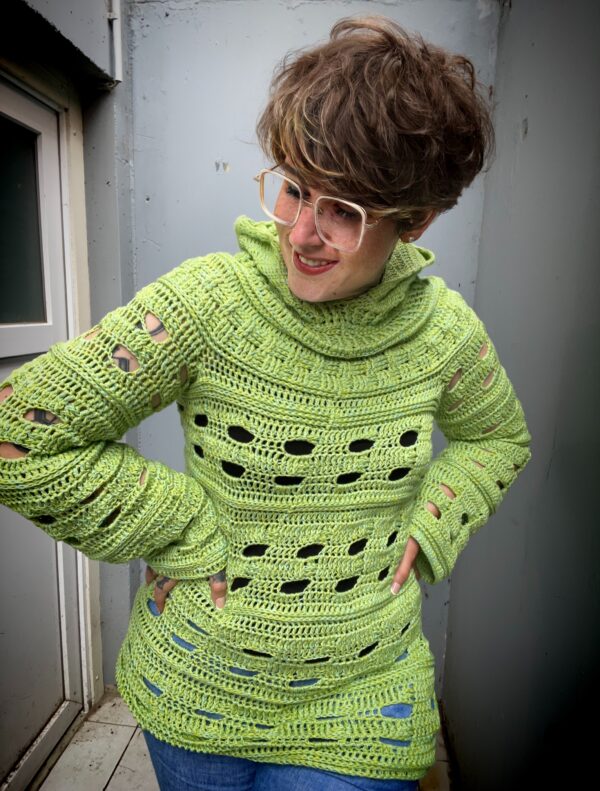 Häkelanleitung Hoodie "FROSCHKÖNIG" – Bild 9