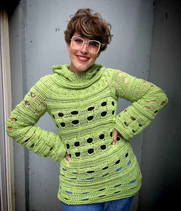 Häkelanleitung Hoodie "FROSCHKÖNIG" – Bild 11