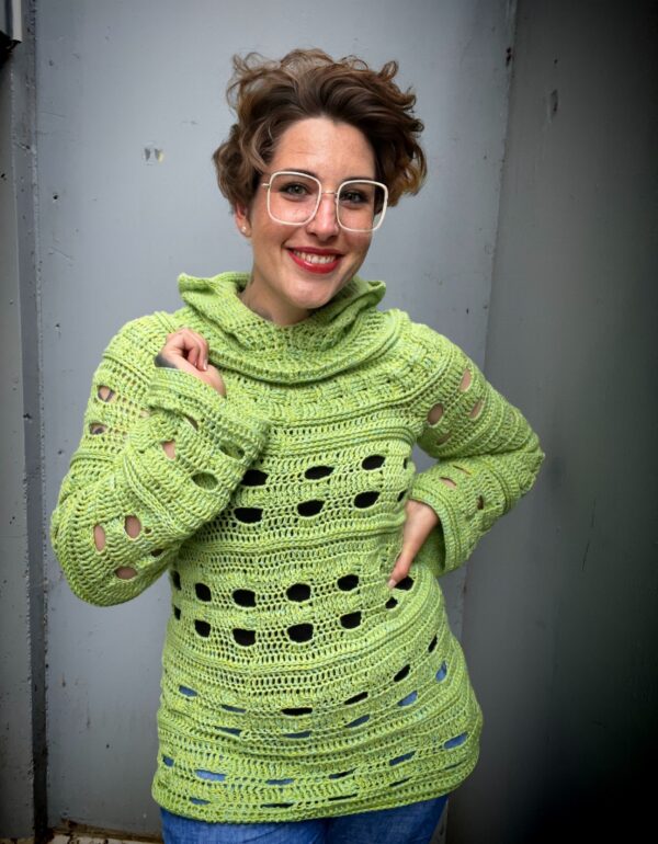 Häkelanleitung Hoodie "FROSCHKÖNIG" – Bild 12
