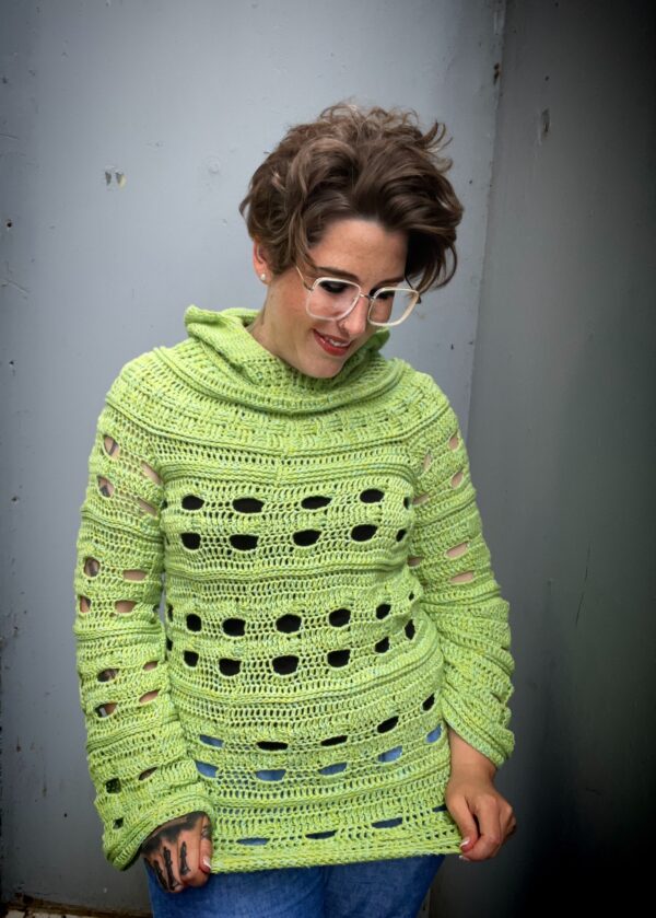 Häkelanleitung Hoodie "FROSCHKÖNIG" – Bild 13