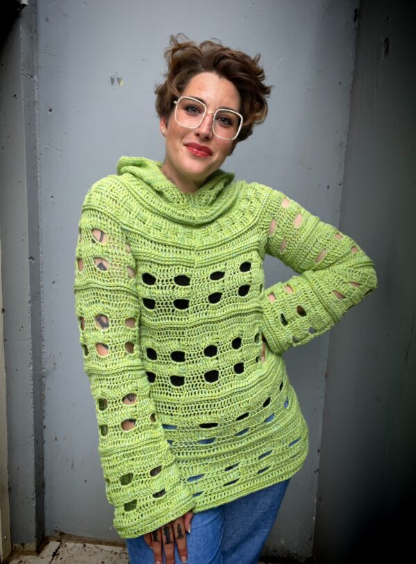 Häkelanleitung Hoodie "FROSCHKÖNIG" – Bild 14