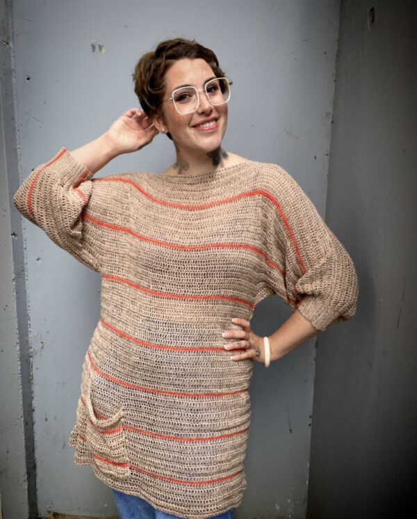 Häkelanleitung Pulli "PAPER AND PEN" – Bild 9