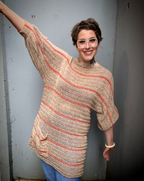 Häkelanleitung Pulli "PAPER AND PEN" – Bild 6